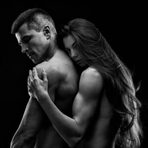 Fit male and female with great bodies