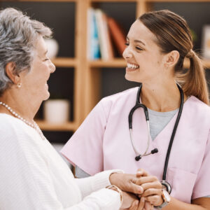 doctor talking to patient